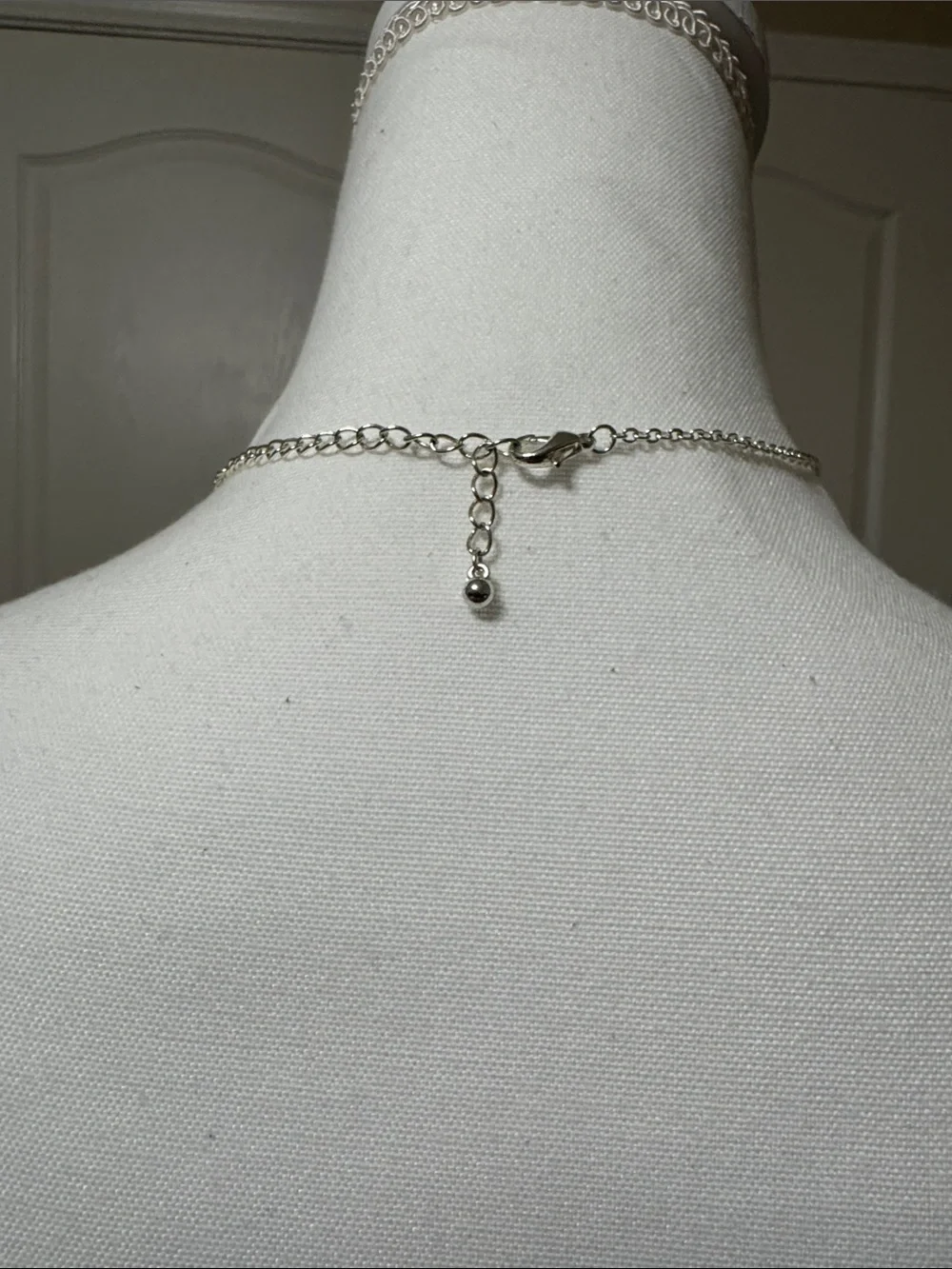 Silver Leaf Drop Pendant Necklace - Women's Jewelry